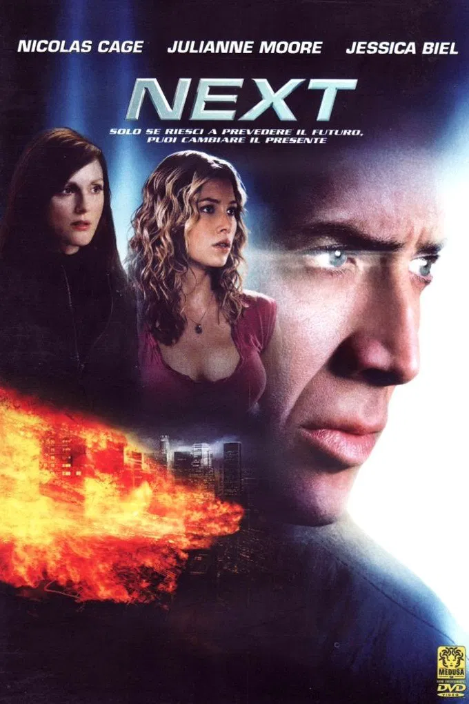 stasera in tv film prima serata oggi 11 settembre 2025 poster film Next
