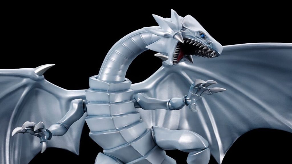 Yu-Gi-Oh!, la figure del Blu-Eyes White Dragon Oshi Works da Katobukiya