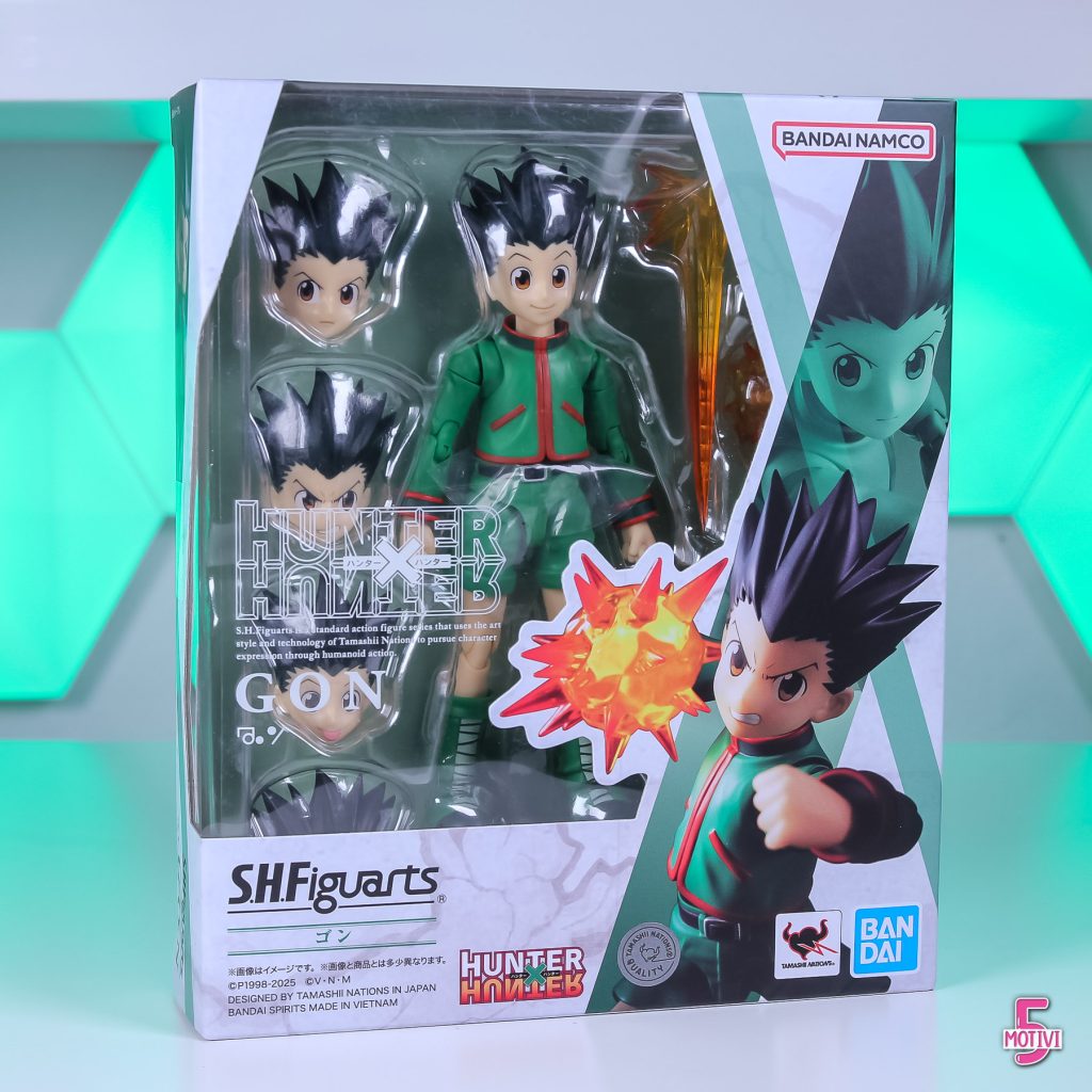 gon sh figuarts bandai recensione