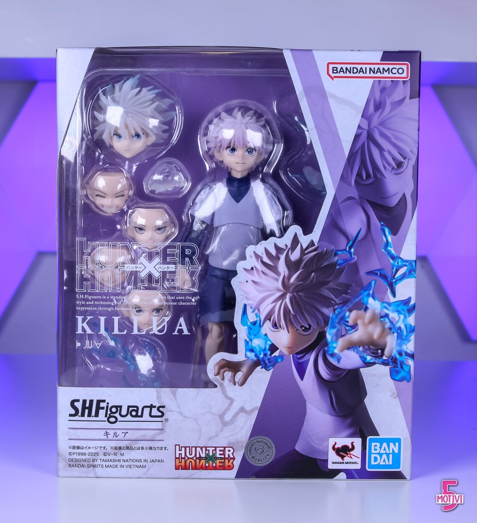 killua sh figuarts bandai recensione