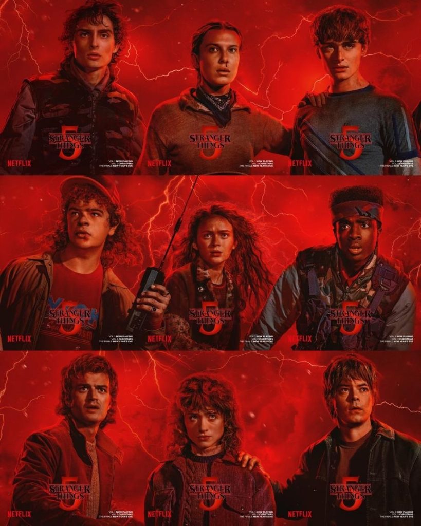 Stranger Things 5, ecco i poster del Volume 2