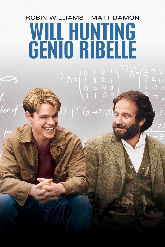 stasera in tv film prima serata oggi 29 dicembre 2025 poster film Will Hunting - Genio Ribelle