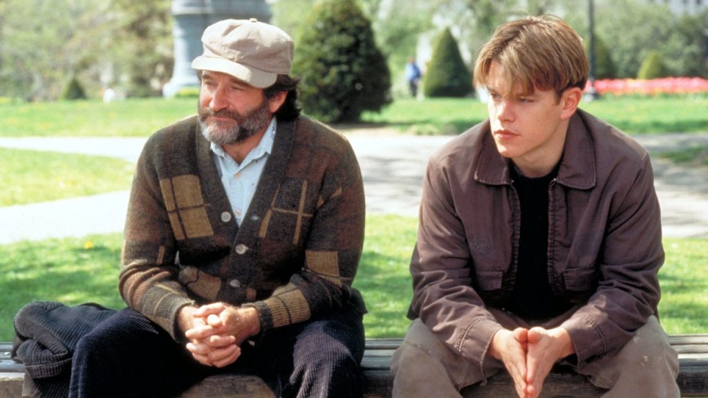 stasera in tv film prima serata oggi 29 dicembre 2025 poster film Will Hunting - Genio Ribelle