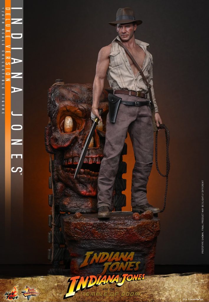 Indiana Jones, Indy in scala 1/6 da Il tempio maledetto da Hot Toys
