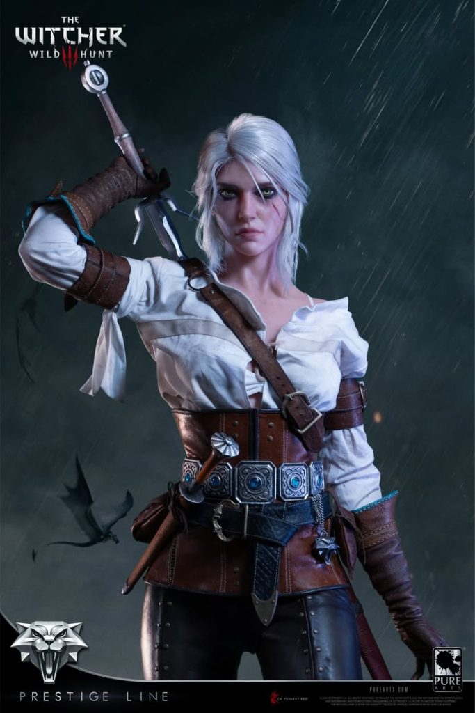 The Witcher 3, la figure di Ciri 1/2 Prestige Line da Pure Arts