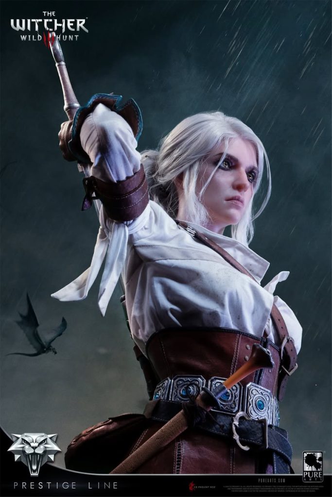 The Witcher 3, la figure di Ciri 1/2 Prestige Line da Pure Arts