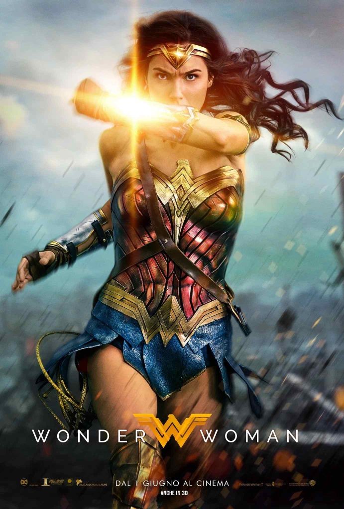 stasera in tv film prima serata oggi 20 marzo 2026 poster film Wonder Woman