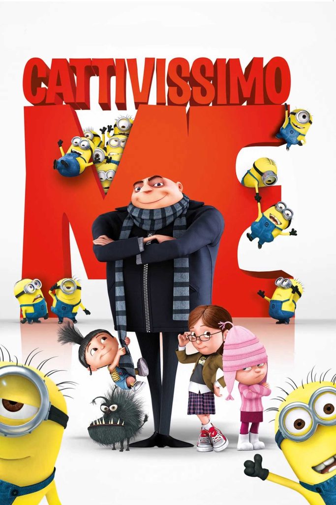 stasera in tv film prima serata oggi 21 marzo 2026 poster film Cattivissimo Me