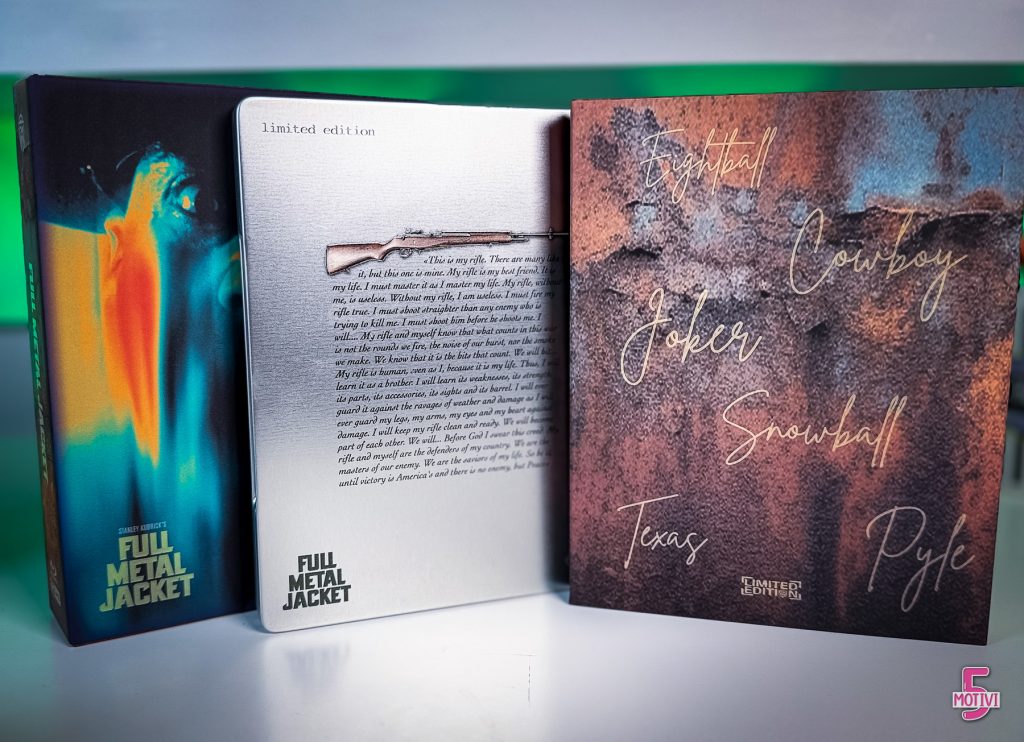 Full Metal Jacket OneClick Edition RaroFilm Studios, la recensione