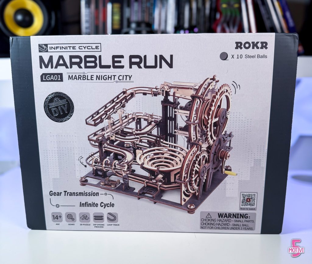 Marble Run Rokr night city