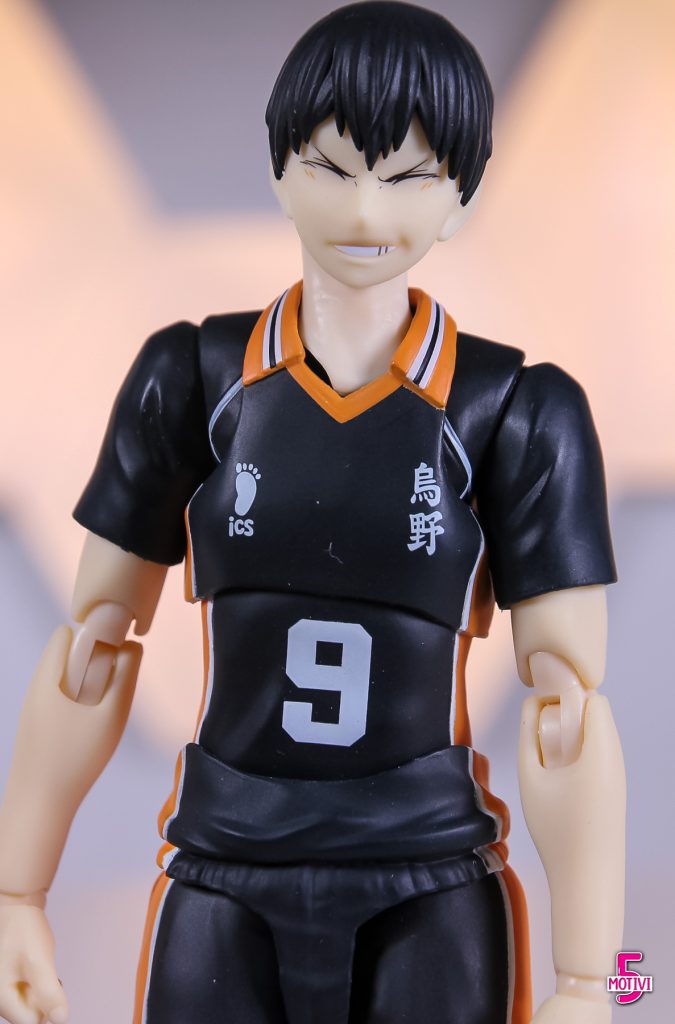 tobio kageyama sha figuarts bandai 5 motivi recensione