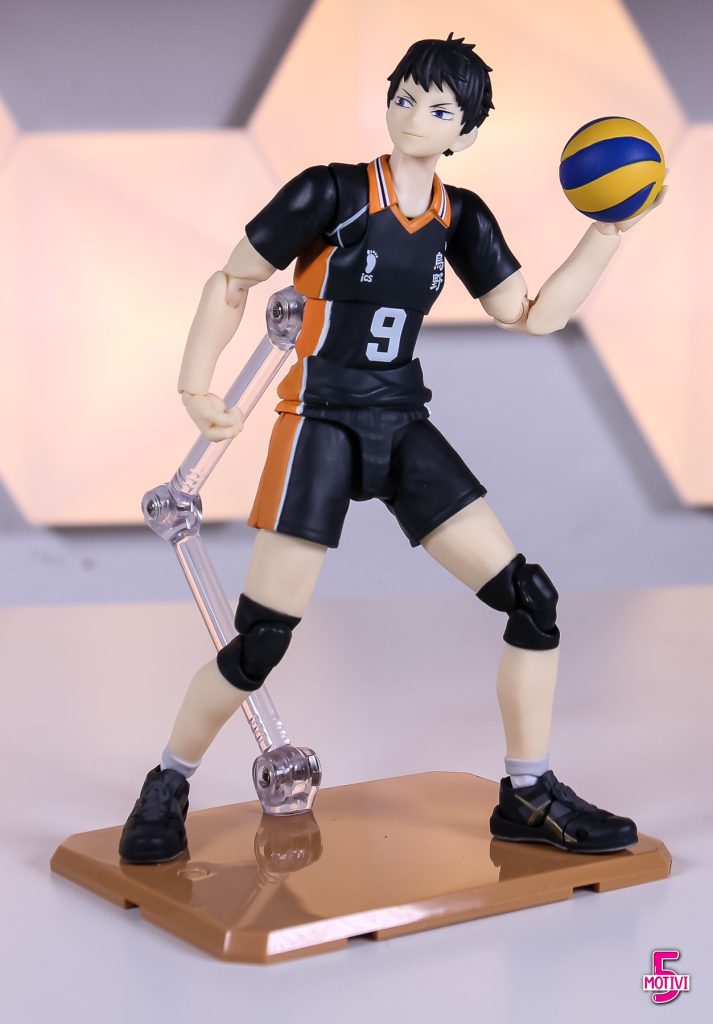 tobio kageyama sha figuarts bandai 5 motivi recensione