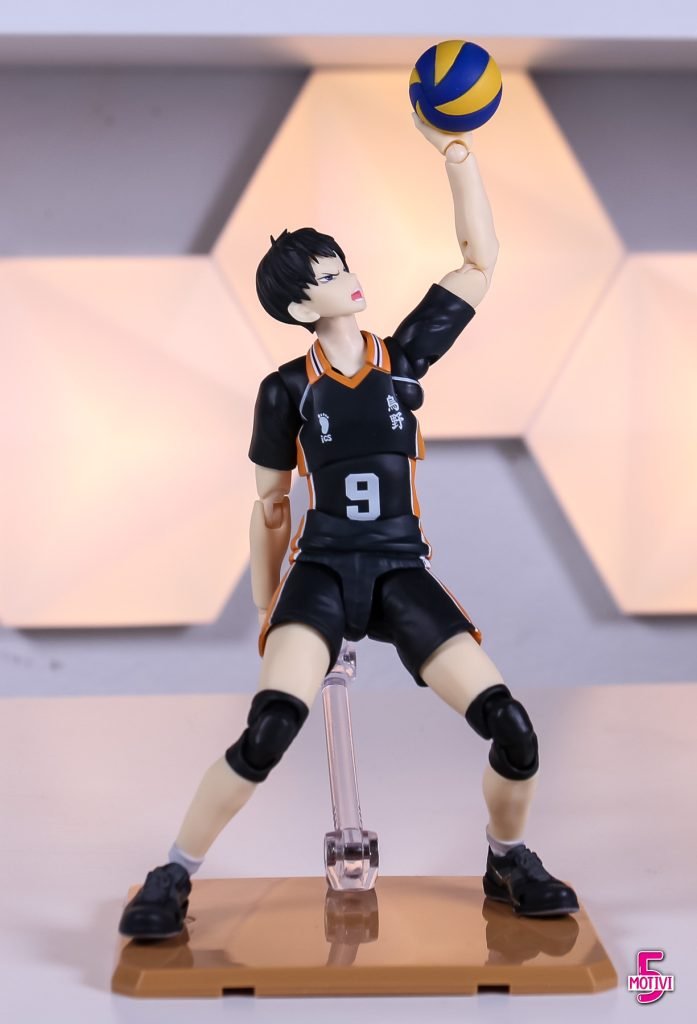 tobio kageyama sha figuarts bandai 5 motivi recensione