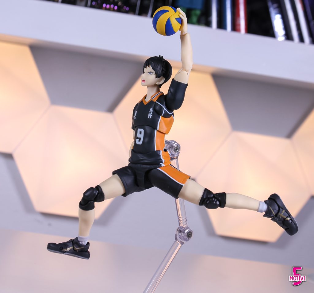 tobio kageyama sha figuarts bandai 5 motivi recensione