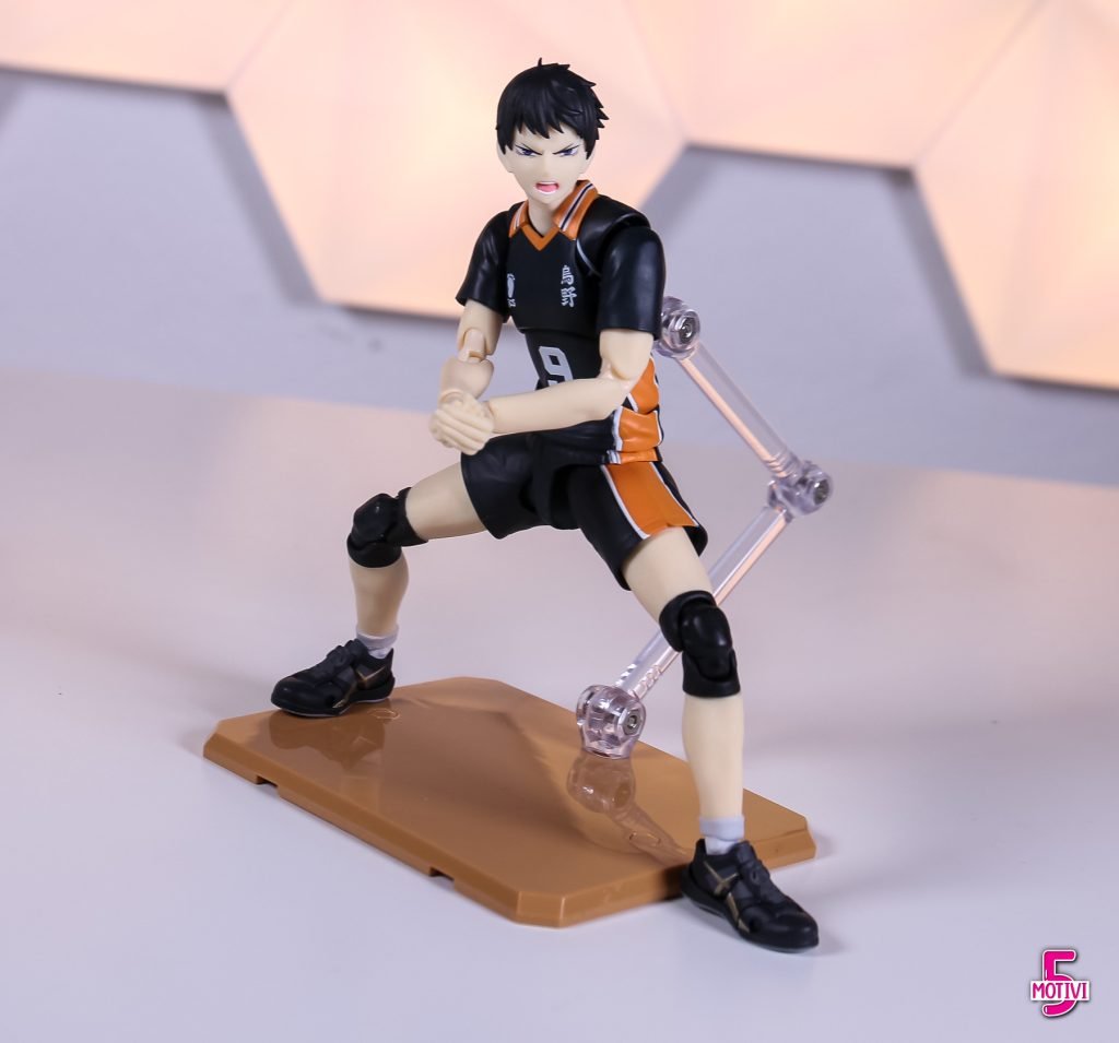 tobio kageyama sha figuarts bandai 5 motivi recensione