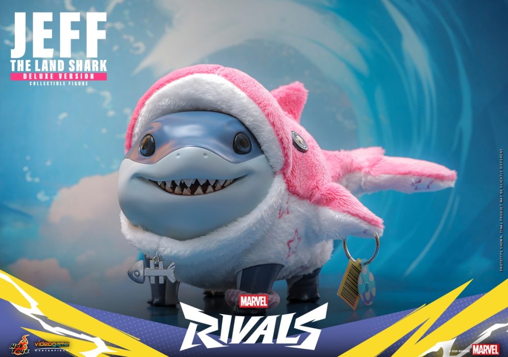 Marvel Rivals, la figure di Jeff the Land Shark da Hot Toys