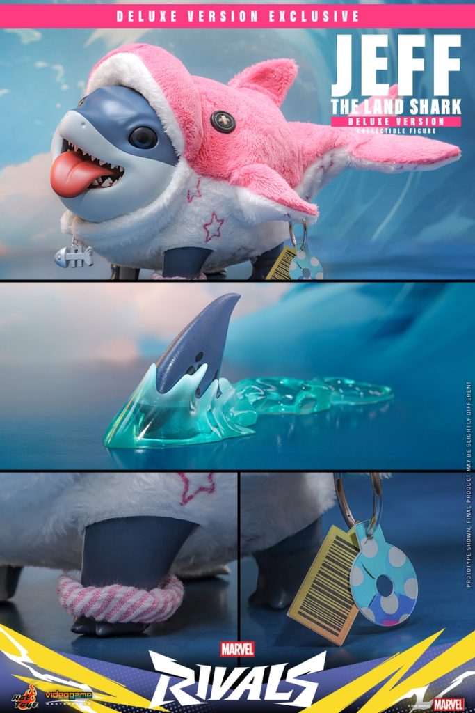 Marvel Rivals, la figure di Jeff the Land Shark da Hot Toys