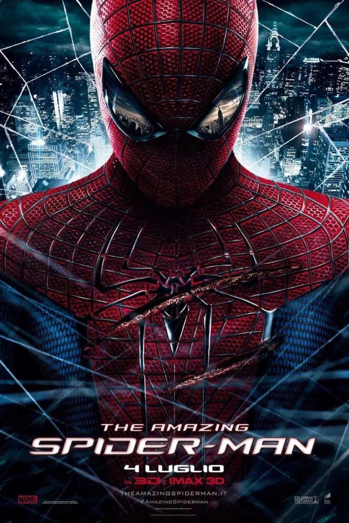 stasera in tv film prima serata oggi 8 maggio 2026 poster film The Amazing Spider-Man