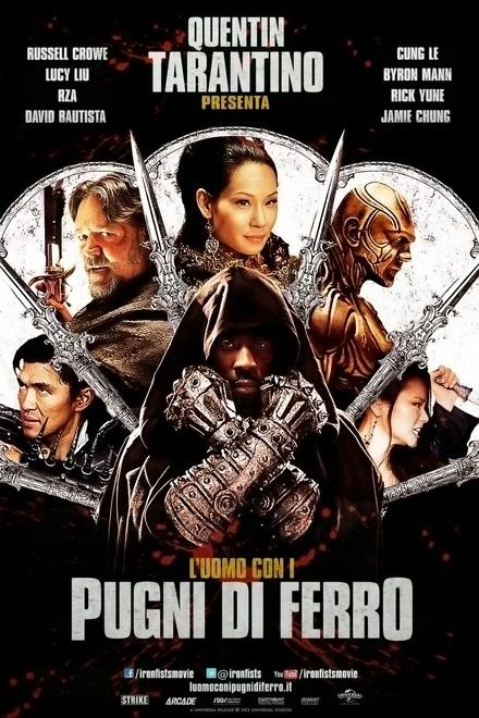 Stasera in tv film prima serata oggi 1° luglio 2026 poster film L'uomo con i pugni di ferro