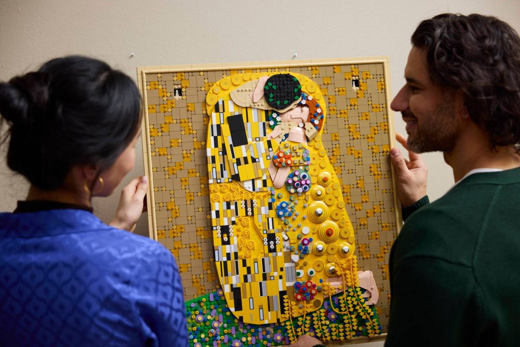 LEGO, il set del Bacio di Gustav Klimt