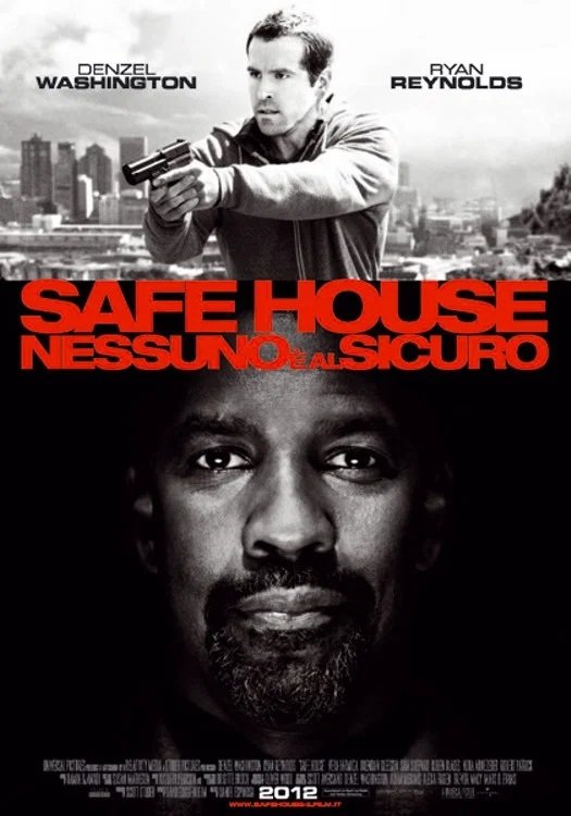 stasera in tv film prima serata oggi 21 luglio 2026 poster film Safe House - Nessuno è Al Sicuro