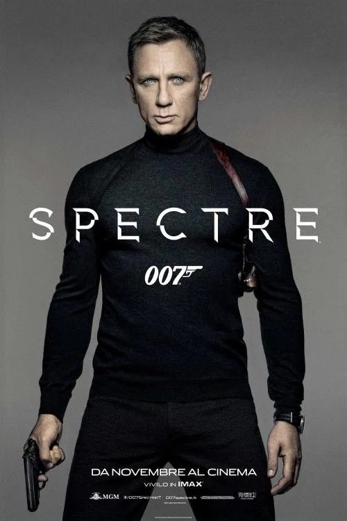 stasera in tv film prima serata oggi 18 agosto 2026 poster film Spectre