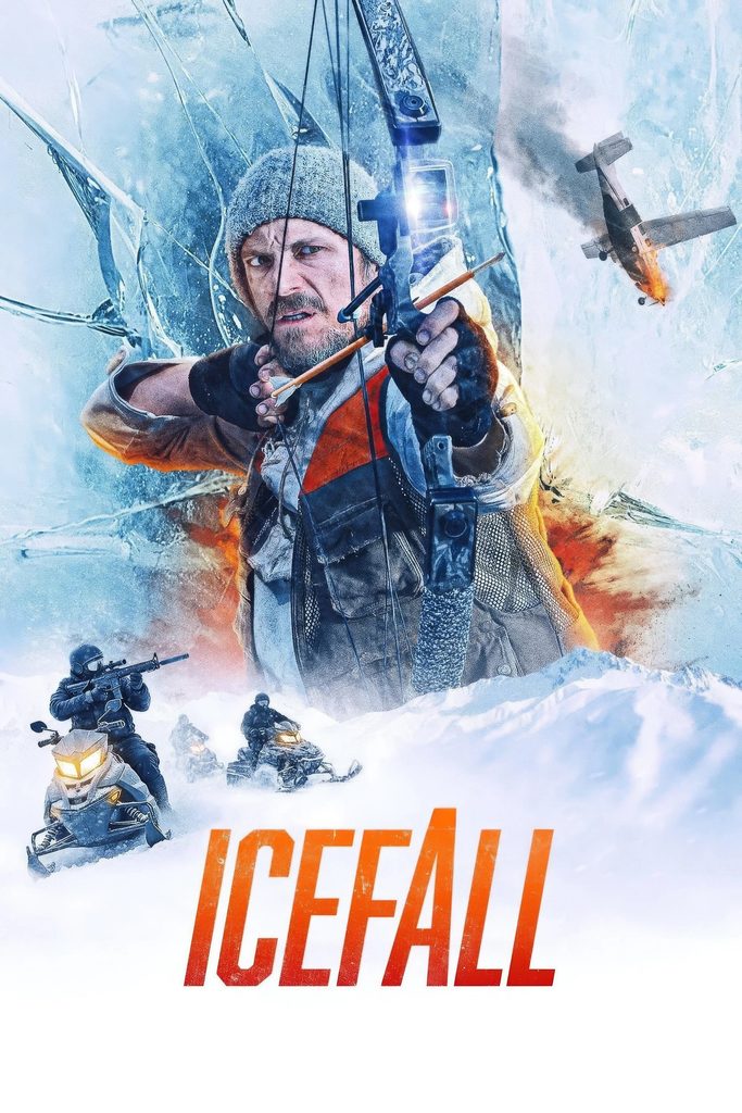 stasera in tv film prima serata oggi 24 agosto 2026 poster film Icefall - Caccia Sul Ghiaccio