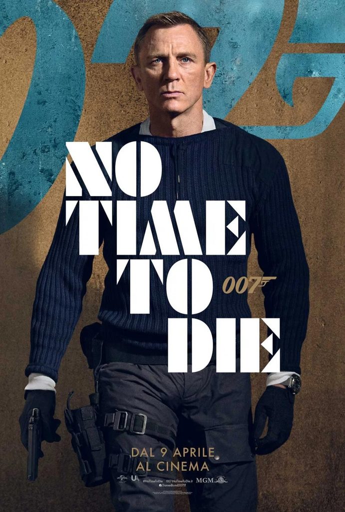 stasera in tv film prima serata oggi 25 agosto 2026 poster film No Time To Die